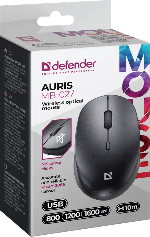 Defender - Wireless optical mouse Auris MB-027