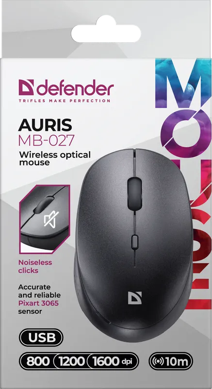 Defender - Wireless optical mouse Auris MB-027