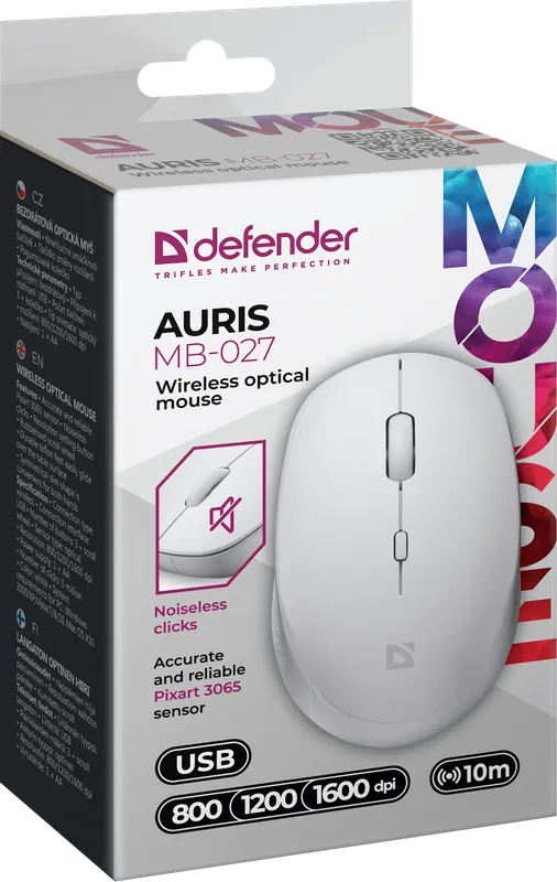 Defender - Wireless optical mouse Auris MB-027