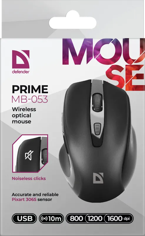 Defender - Wireless optical mouse Prime MB-053