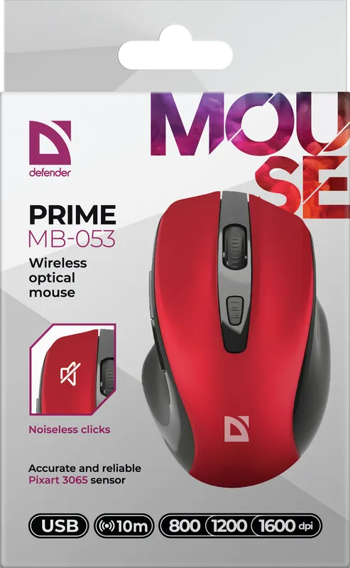 Defender - Wireless optical mouse Prime MB-053