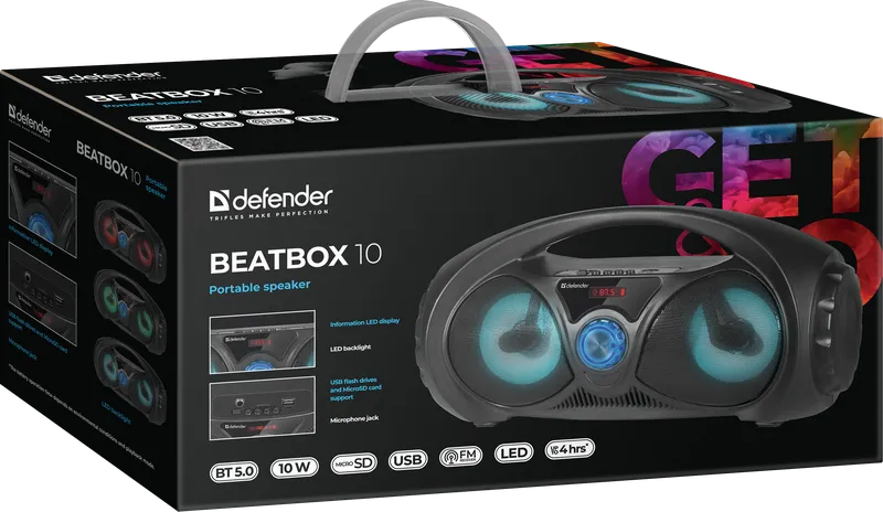 Defender - Portable speaker Beatbox 10