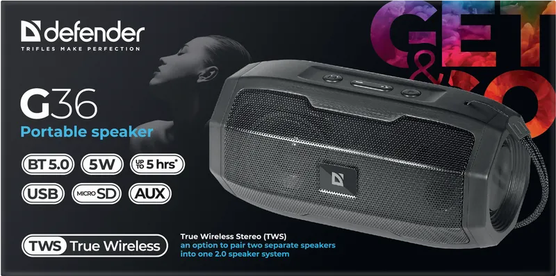 Defender - Portable speaker G36