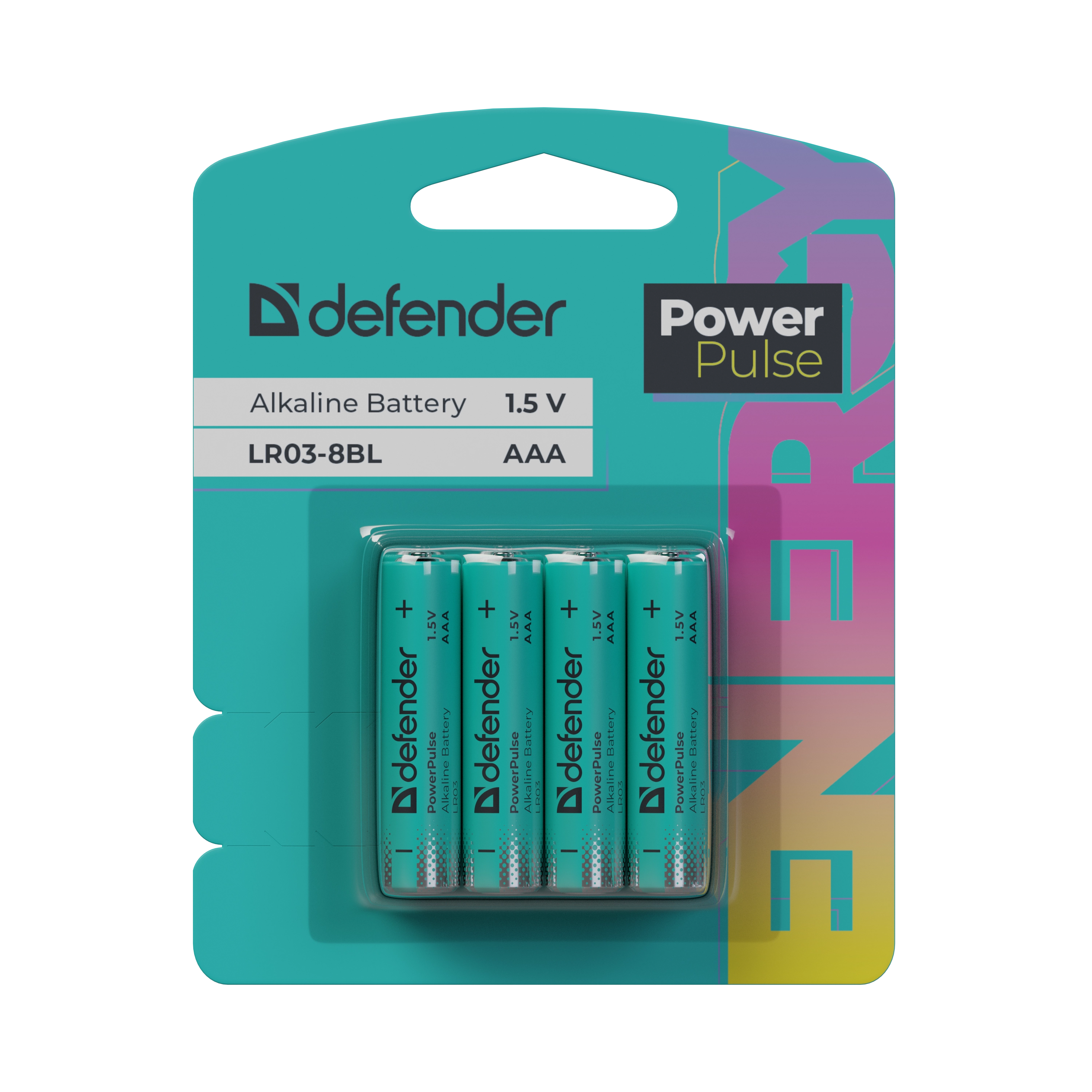 Defender - Alkaline Battery LR03-8BL