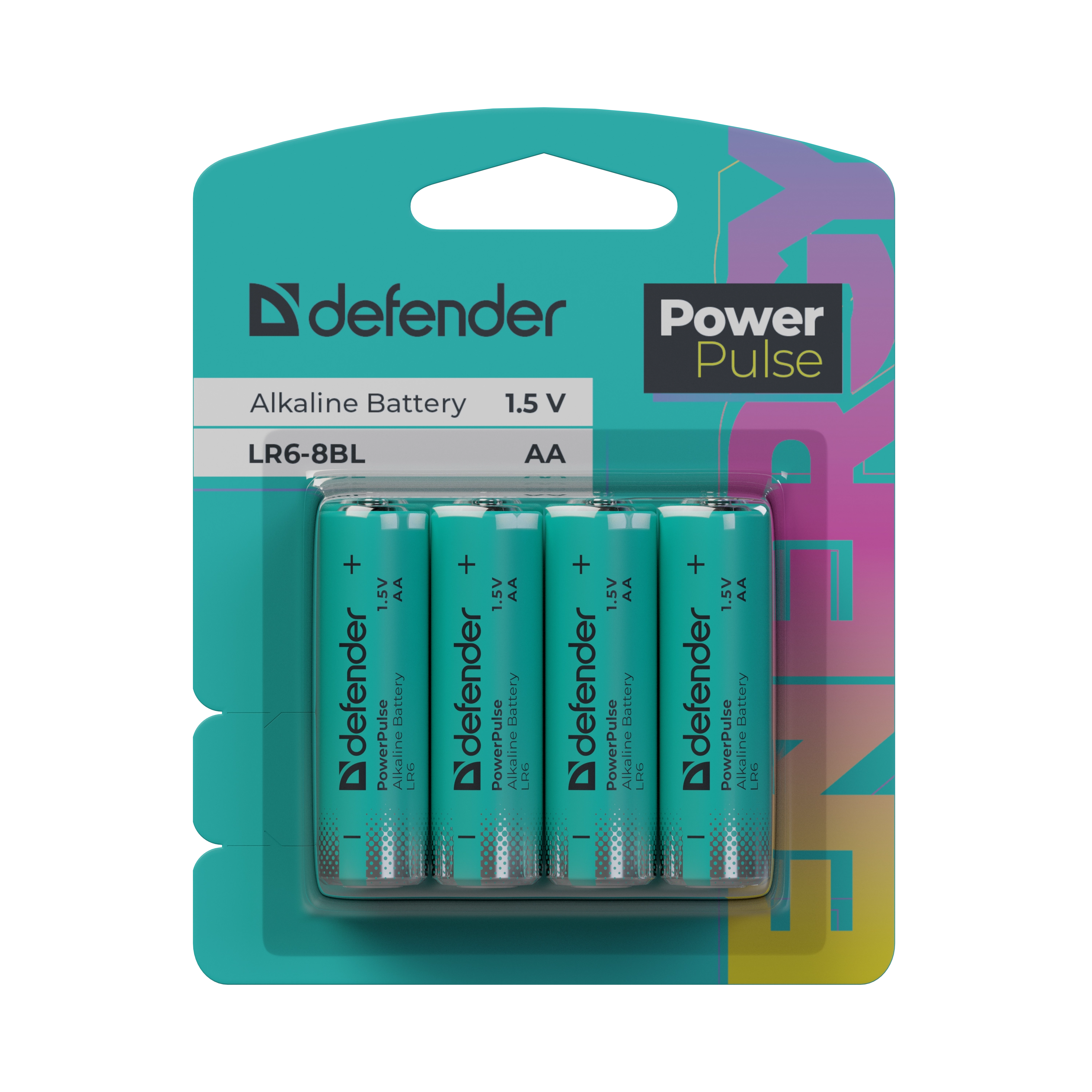 Defender - Alkaline Battery LR6-8BL