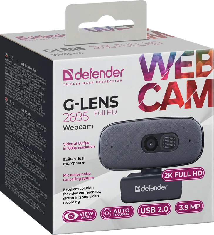 Defender - Webcam G-lens 2695 FullHD