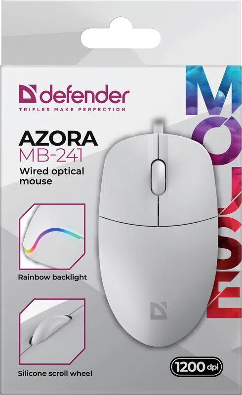 Defender - Wired optical mouse Azora MB-241