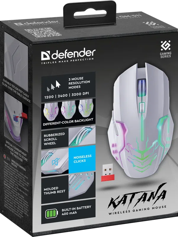 Defender - Wireless gaming mouse Katana GM-511