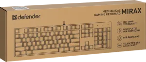 Defender - Mechanical gaming keyboard Mirax GK-352