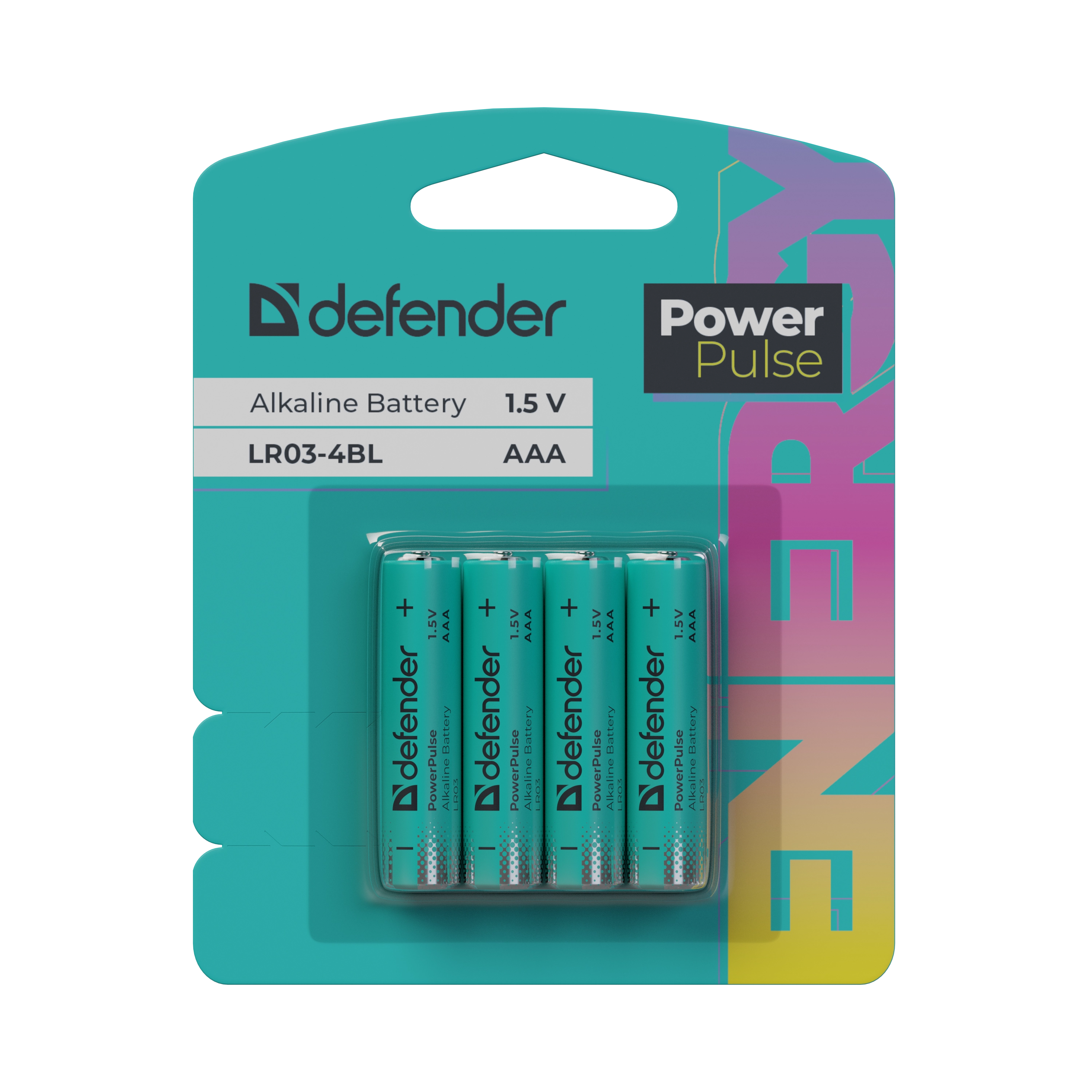 Defender - Alkaline Battery LR03-4BL