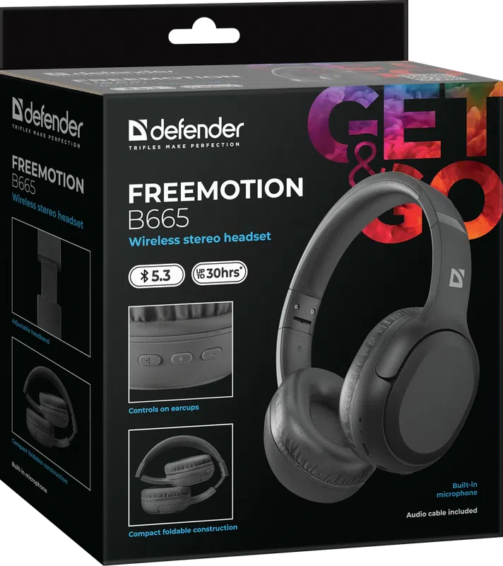 Defender - Wireless stereo headset FreeMotion B665