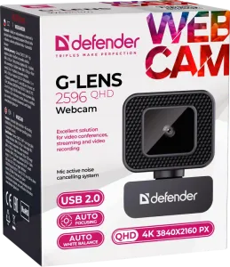 Defender - Webcam G-lens 2596 QHD