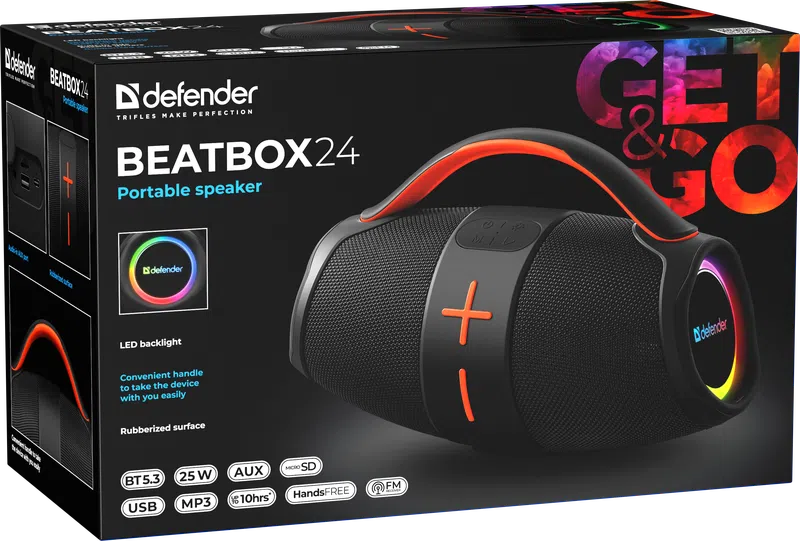 Defender - Portable speaker Beatbox 24