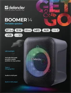 Defender - Portable speaker Boomer 14