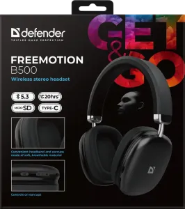Defender - Wireless stereo headset FreeMotion B500
