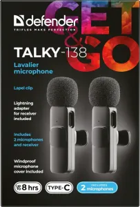 Defender - Lavalier microphone Talky-138