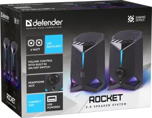 Defender - 2.0 Speaker system Rocket Defender - 2.0 Speaker system Rocket