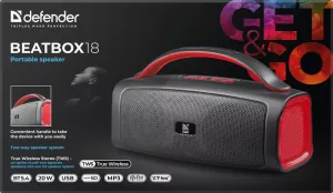 Defender - Portable speaker Beatbox 18 Defender - Portable speaker Beatbox 18
