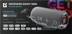 Defender - Portable speaker Enjoy S850 Defender - Portable speaker Enjoy S850