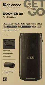 Defender - Portable speaker Boomer 90 Defender - Portable speaker Boomer 90