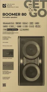 Defender - Portable speaker Boomer 80