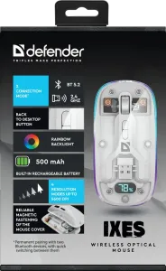 Defender - Wireless optical mouse Ixes MM-999