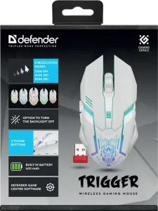 Defender - Wireless gaming mouse Trigger GM-934