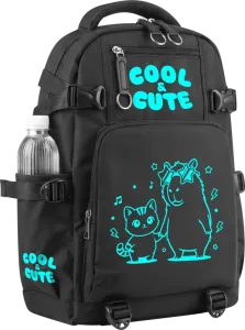 Defender - Backpack for school and leisur Glowy