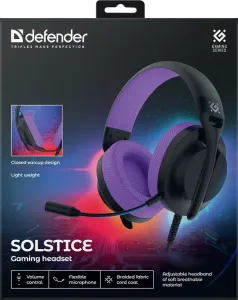 Defender - Gaming headset Solstice