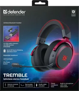 Defender - Wireless stereo headset Tremble