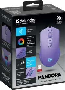 Defender - Wireless gaming mouse Pandora GM-502