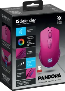 Defender - Wireless gaming mouse Pandora GM-502
