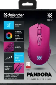 Defender - Wireless gaming mouse Pandora GM-502