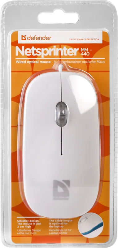 Defender - Wired optical mouse NetSprinter MM-440