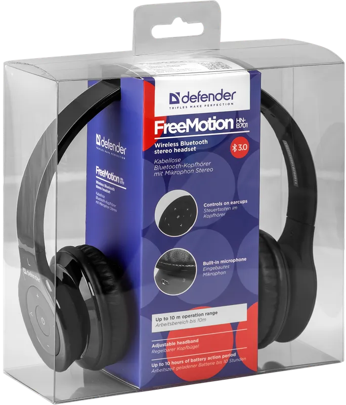 Defender - Wireless stereo headset FreeMotion HN-B701