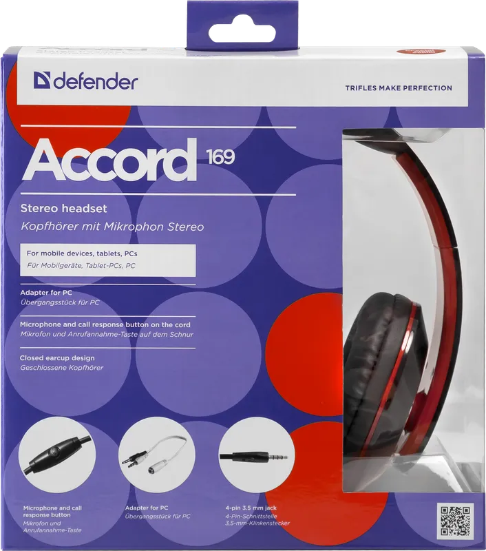 Defender - Headset for mobile devices Accord-169