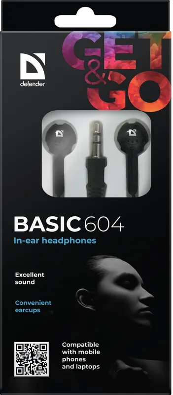 Defender - In-ear headphones Basic 604