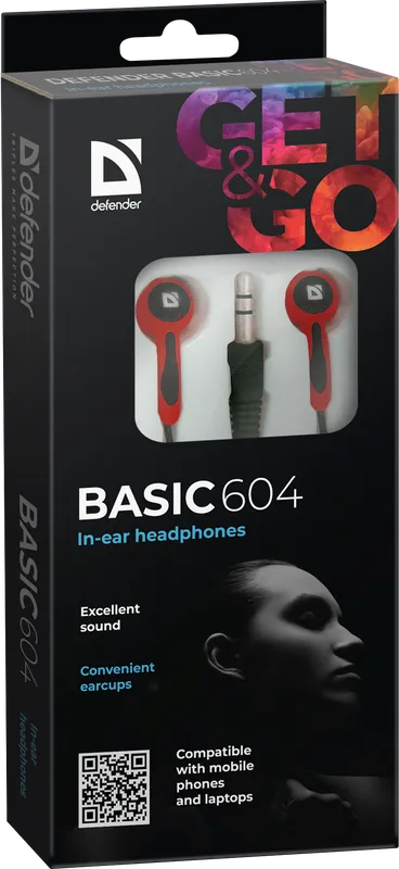 Defender - In-ear headphones Basic 604