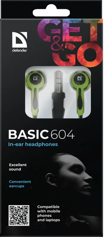 Defender - In-ear headphones Basic 604