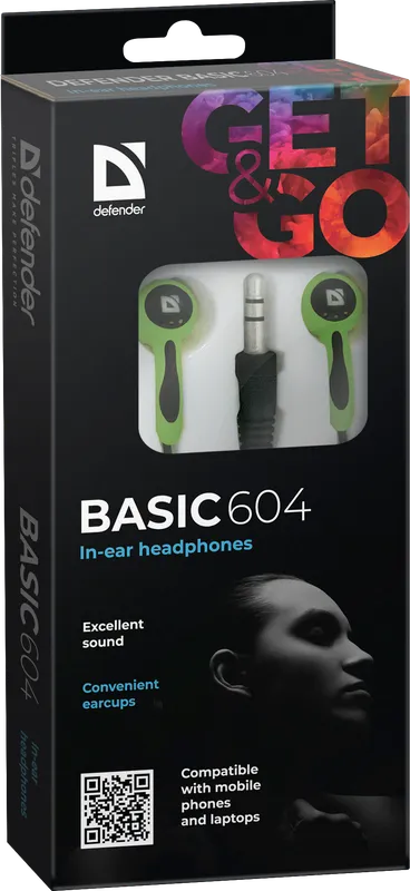 Defender - In-ear headphones Basic 604