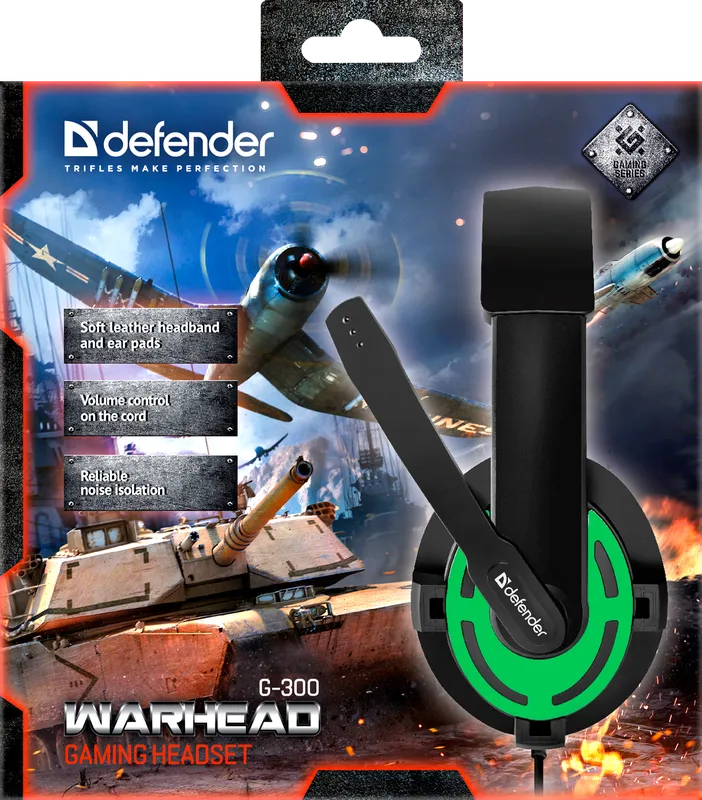 Defender - Gaming headset Warhead G-300