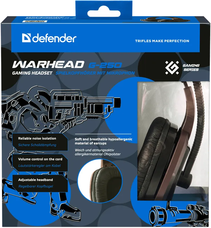 Defender - Gaming headset Warhead G-250