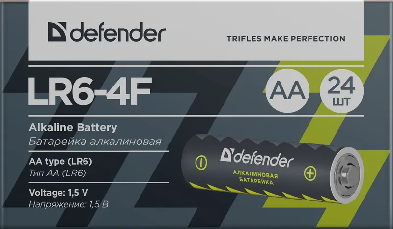 Defender - Alkaline Battery LR6-4F