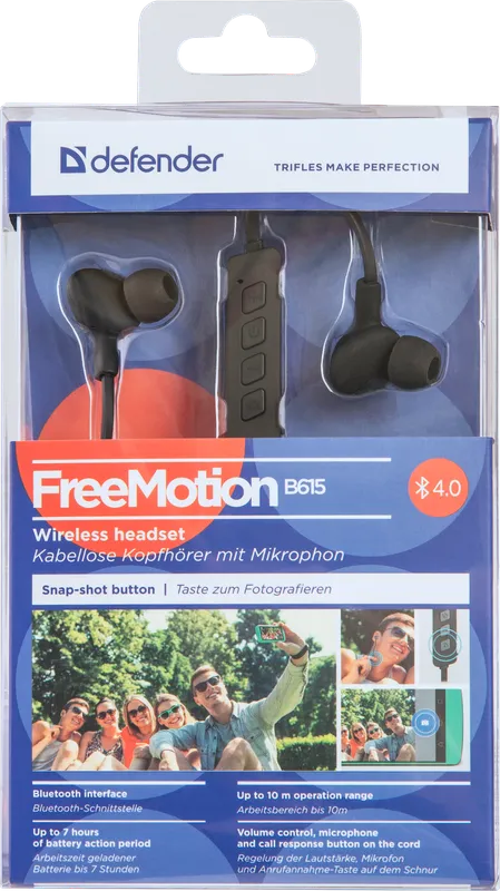 Defender - Wireless stereo headset FreeMotion B615