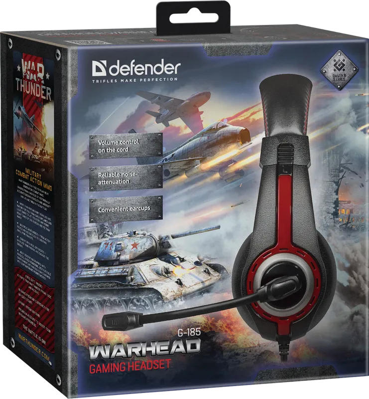 Defender - Gaming headset Warhead G-185