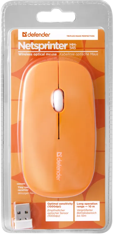 Defender - Wireless optical mouse NetSprinter MM-545