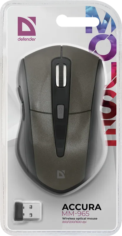 Defender - Wireless optical mouse Accura MM-965