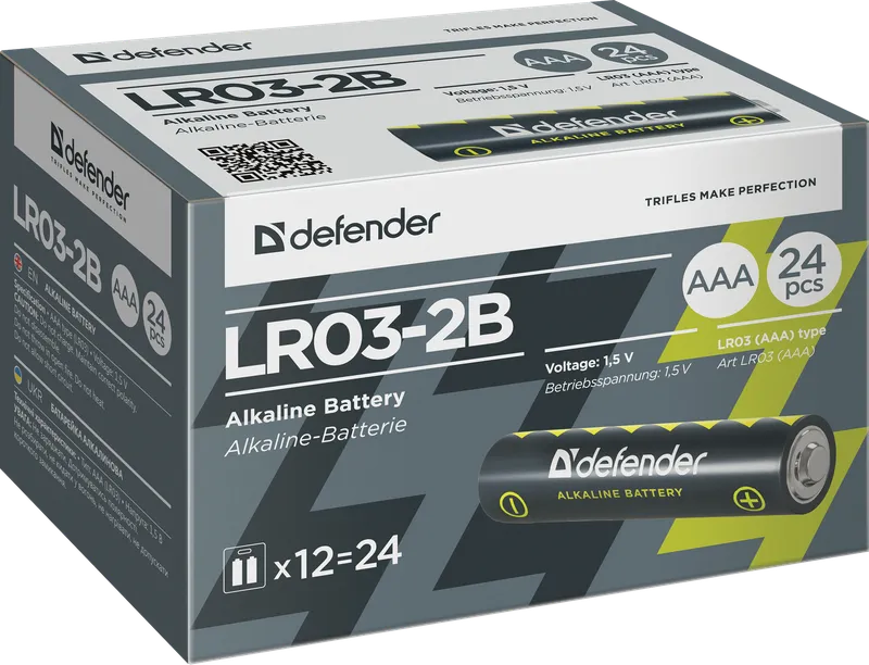 Defender - Alkaline Battery LR03-2B