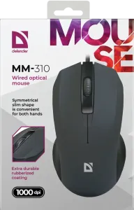 Defender - Wired optical mouse MM-310