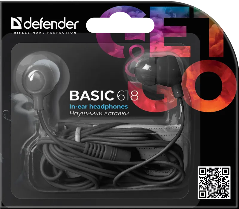 Defender - In-ear headphones Basic 618